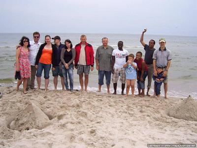 Wspólne zjęcie na plaży